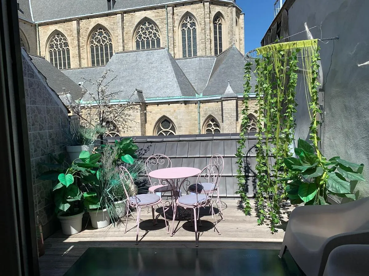 Wellness Loft With Sauna, Jacuzzi, Roof Terrace & Amazing View Apartment Antwerp
