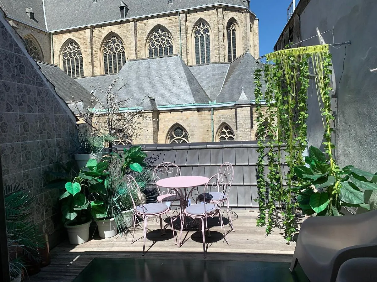 Wellness Loft With Sauna, Jacuzzi, Roof Terrace & Amazing View Apartment Antwerp 0*,