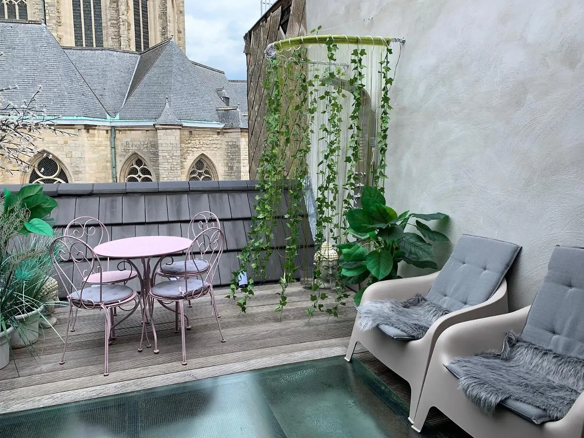 Wellness Loft With Sauna, Jacuzzi, Roof Terrace & Amazing View Apartment Antwerp 0*,