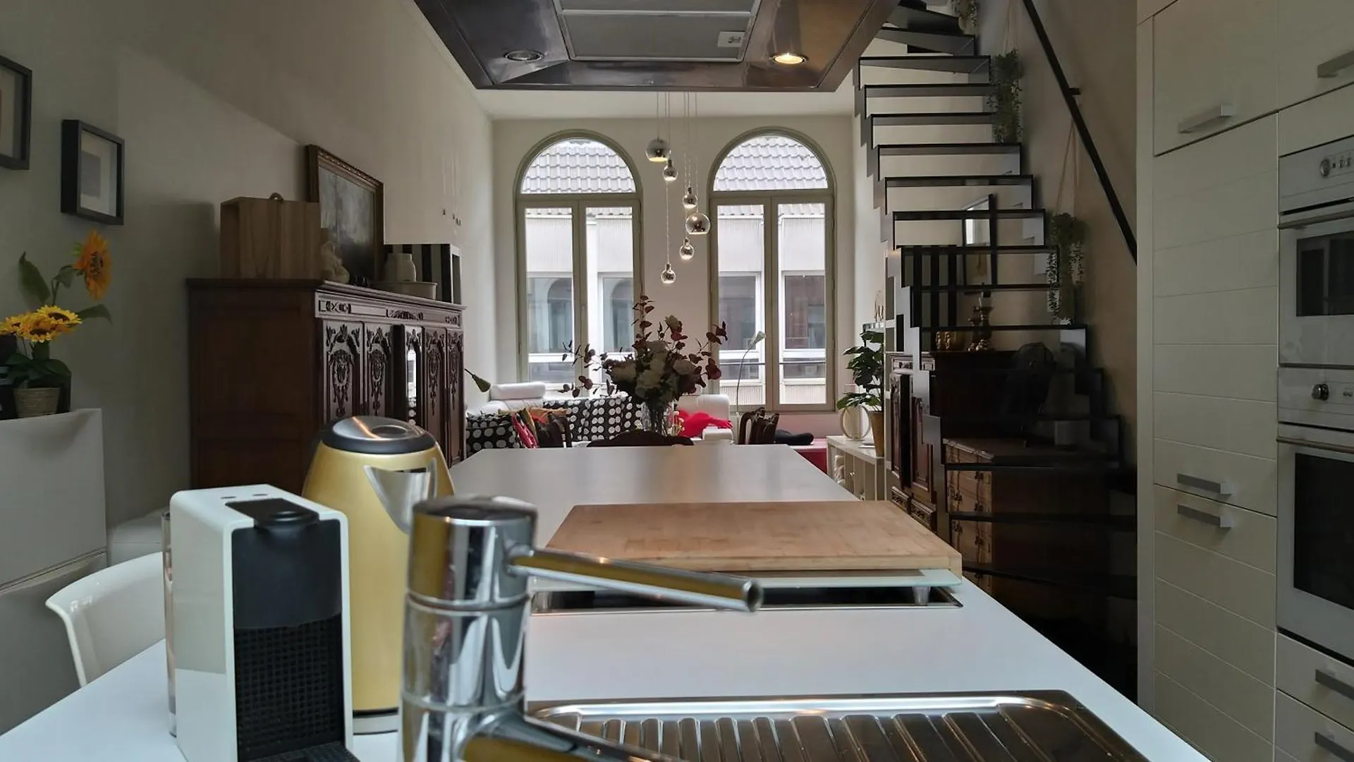 Wellness Loft With Sauna, Jacuzzi, Roof Terrace & Amazing View Apartment Antwerp